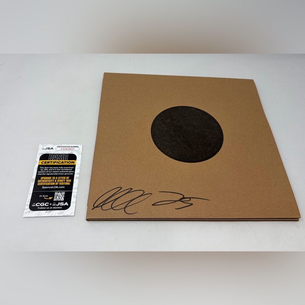 Michael Gira signed The Swans Birthing Album JSA COA
